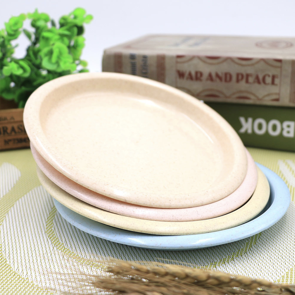 "Wheat Straw Plate Set" APAC Merchandise Solution